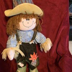 Goffa International Standing Yarn Scarecrow Doll